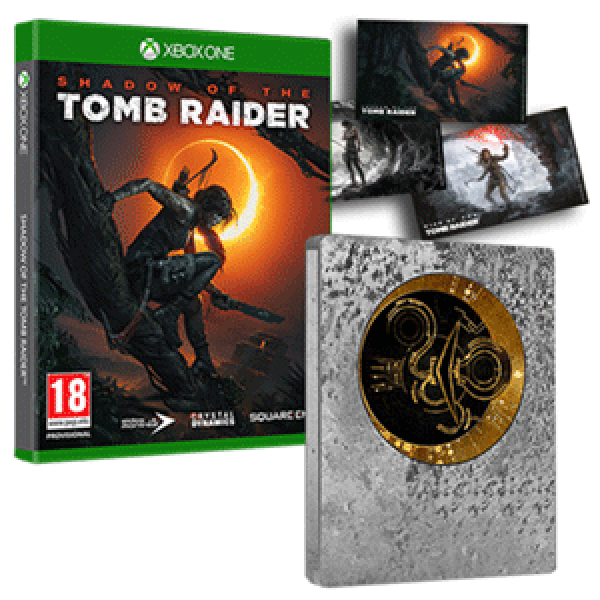 Игра Shadow of the Tomb Raider Steelbook Edition за Xbox One (безплатна доставка)